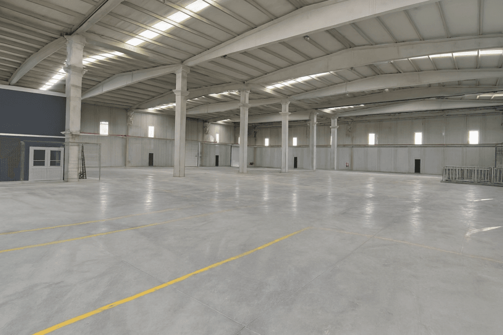 Fix Antrepo gümrüklü antrepo binası yandan dış cephe görünümü